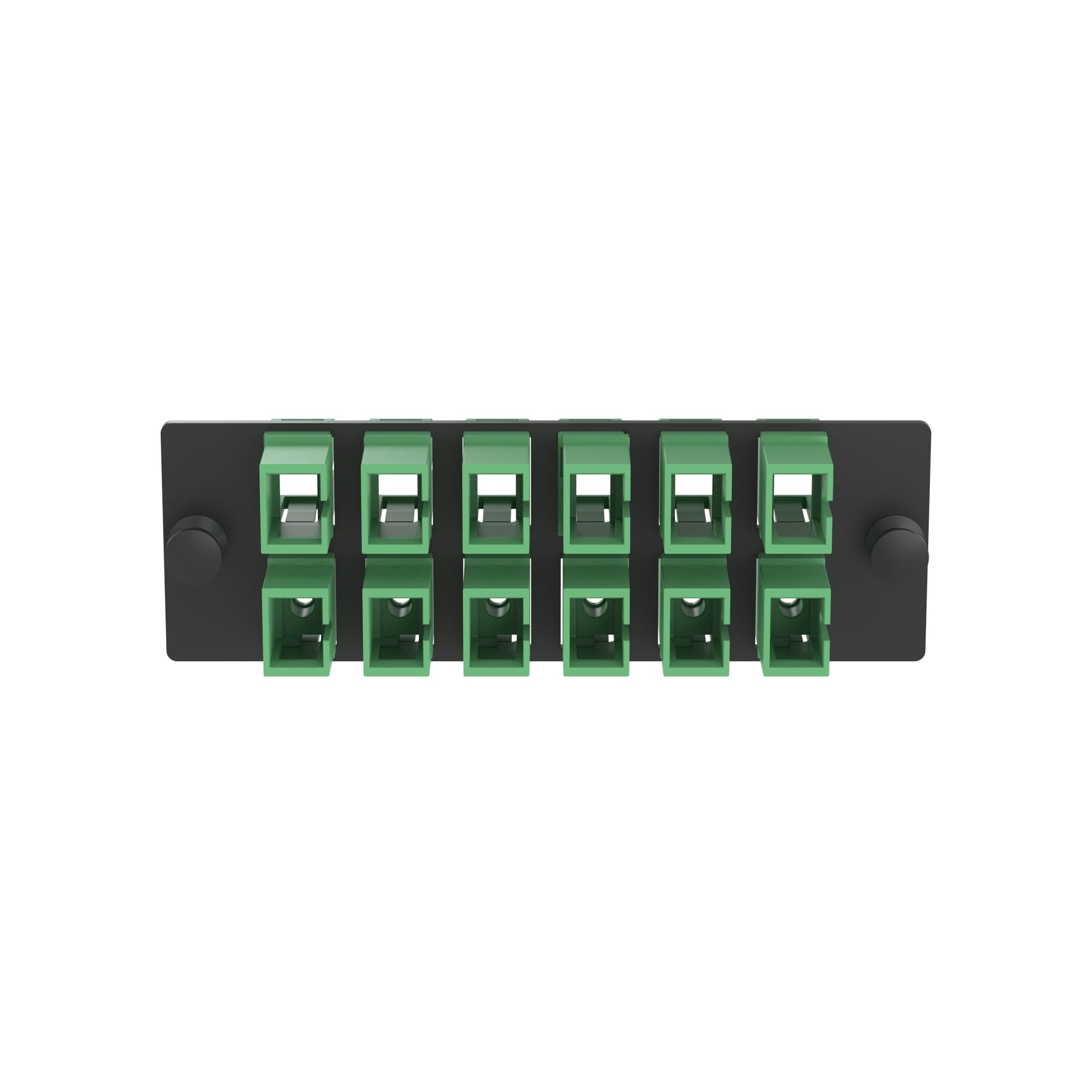 FAP w/12 SC APC Simpl Adapters (AG) Zirc