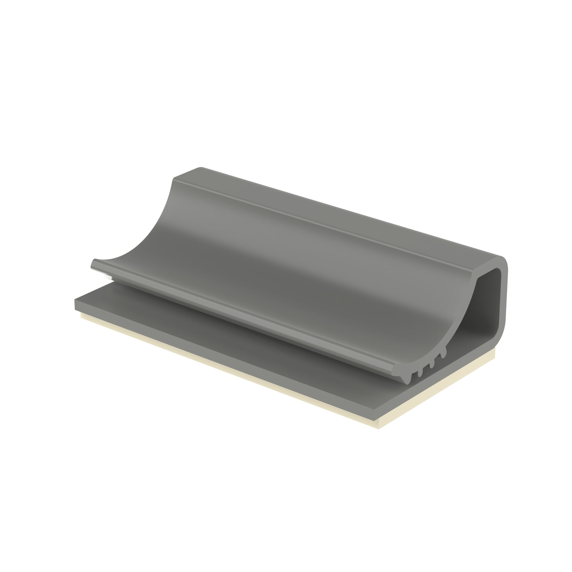 Flat Cable Clip, Adh., Any Width        