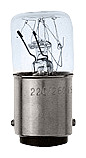 5w incandescent lamps 24V, ba 15d, accessories signal columns, diameter 70mm