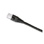 PCORD CAT 6 RUBBER BOOT 10 FT BK