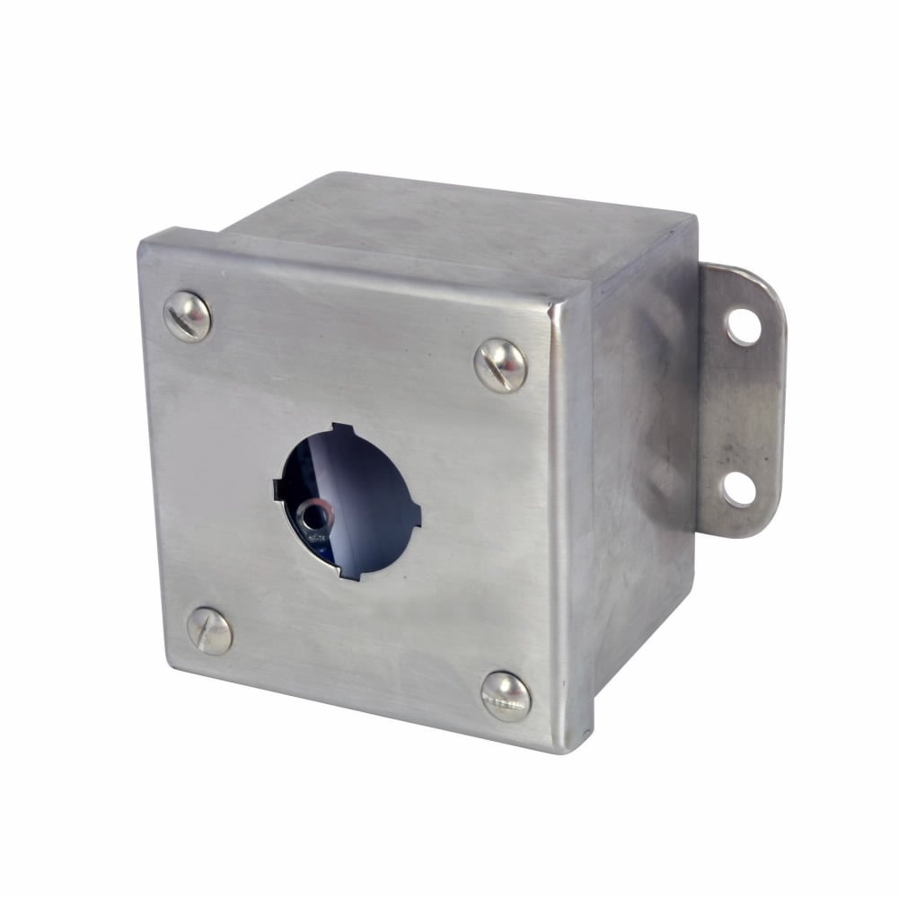 Eaton 10250T Enclosure, 30.5 mm, Heavy-Duty Watertight/Oiltight, NEMA 4, 4X, 12, Stainless steel bus, Surface, One element