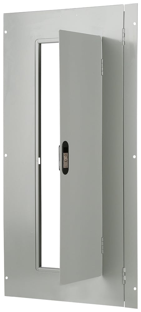 FAS-Latch front (Surface mounted). Dimensions (H x W) IN 32 x 20. Fits typical P1/P2 NEMA Type 1 panelboard enclosures 20 inch wide.