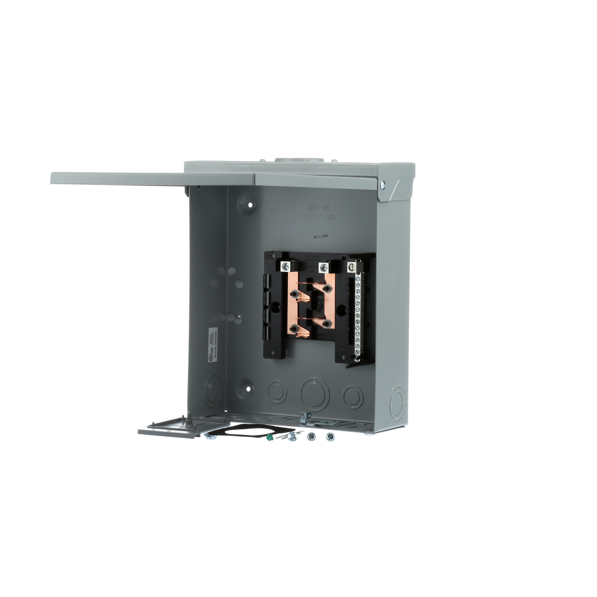  Low Voltage Residential Specialty Load Centers Small Circuit (2-10) Load Centers 1027.65 for residential applications. Rated 120/240V (125A).Overload, short circuit protection by integrated circuit breaker. (AIR 22000AIC). Outdoor Type 3R enclosure with surface mounting. No special features listed.