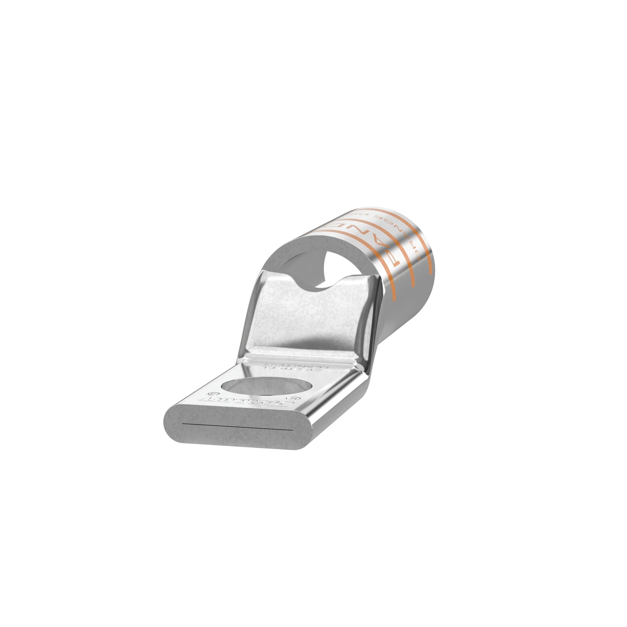 Copper Compression Lug, 1 Hole, 3/0 AWG,