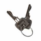Eaton E22 pushbutton spare key, 22.5 mm, Non-metallic Heavy-Duty, Key, Key selector switch operator