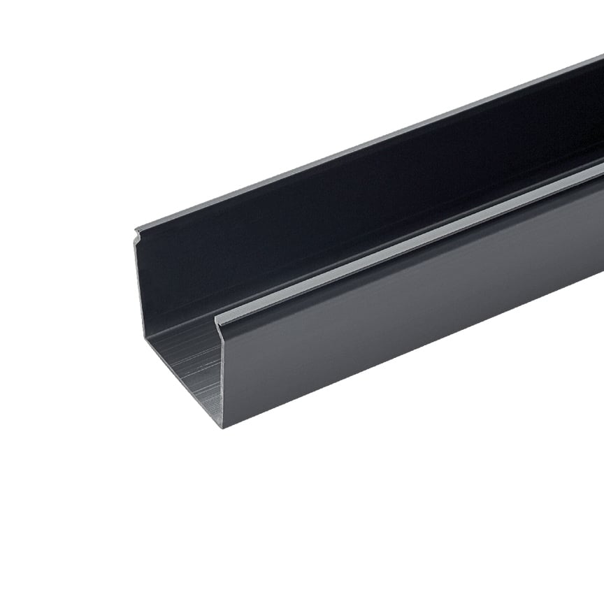 Solid Raceway,PVC,3X2X6FT,BLK,NM         