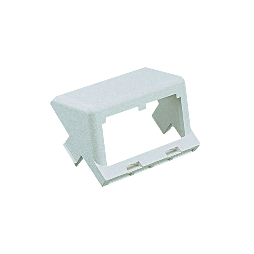 Insert, 2 Port, 1/2 Size, Sloped, White 