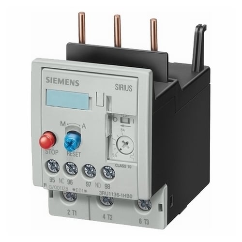 3RU1136-4FB0 Sirius Thermal Overload Relay, 1NO-1NC 1 Form A/1 Form B Contact