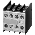 Auxiliary Contact Block 4 NO , Size S00 Frount Mount, Screw EN 50005