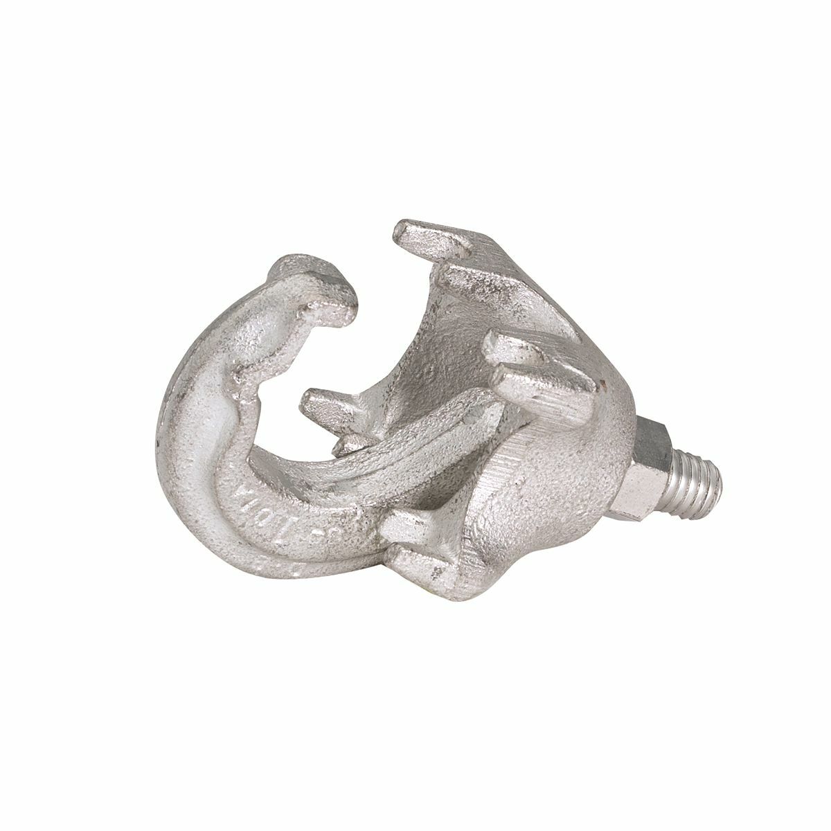 Univeral Grounding Clamp, 1 or 2 Nos of Conductors, 8 AWG-2 AWG, Pedestal Type : 1" (Round), Upto 7/8" (Square), 3/8" Stud.