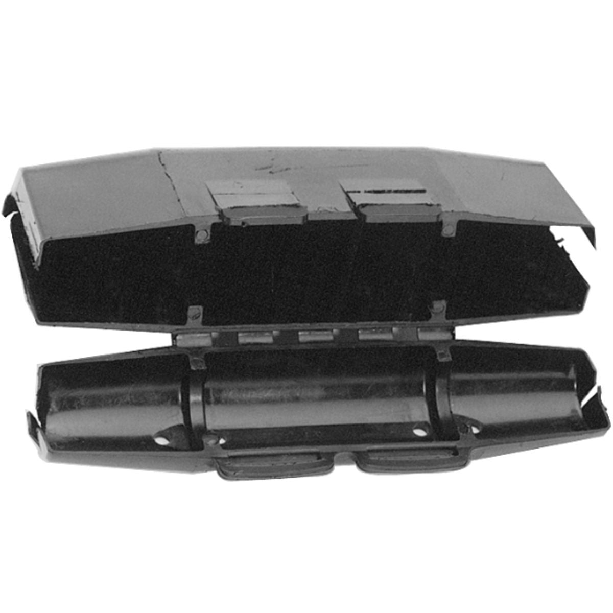 Wejtap Cover, 2 AWG-300 kcmil (Run), 6 AWG-300 kcmil (Tap), Cover Color-Black Weather Rated.