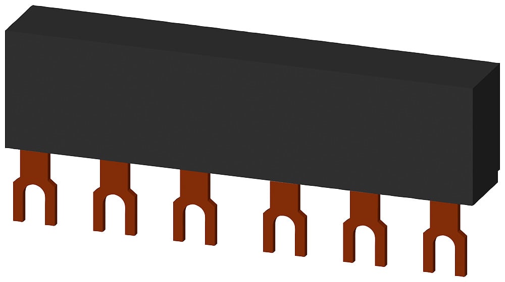 3-phase busbars modular spACing 45mm for 2 circuit-breakers