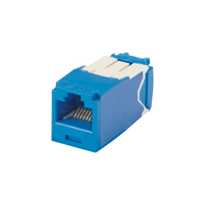 Mini-Com Module, Cat 6A, UTP, 8 pos 8 wi