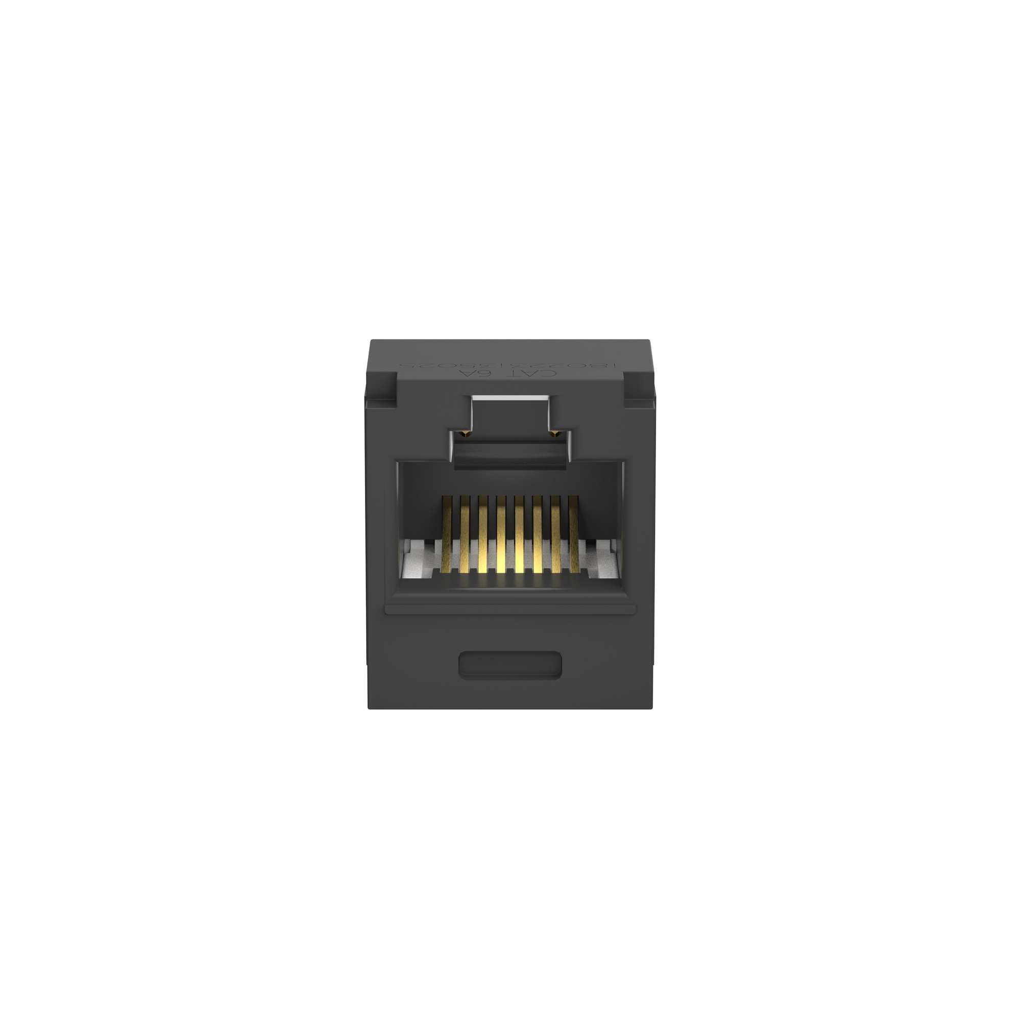 Mini-Com Module, Cat 6A, UTP, 8 pos 8 wi