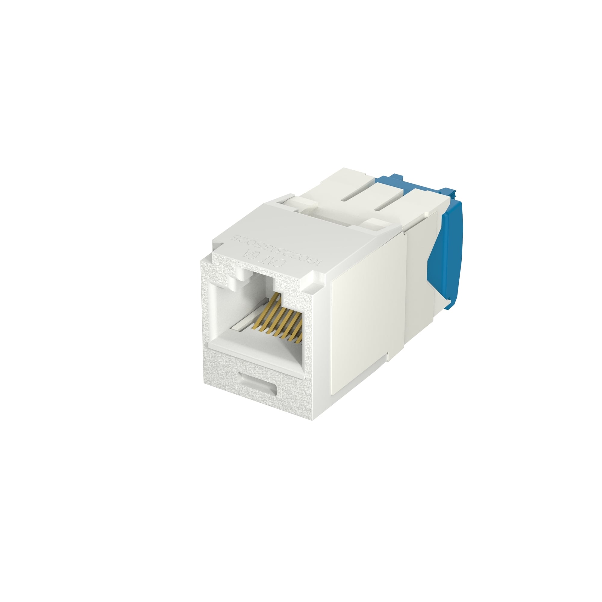 Mini-Com Module, Cat 6A, UTP, 8 pos 8 wi