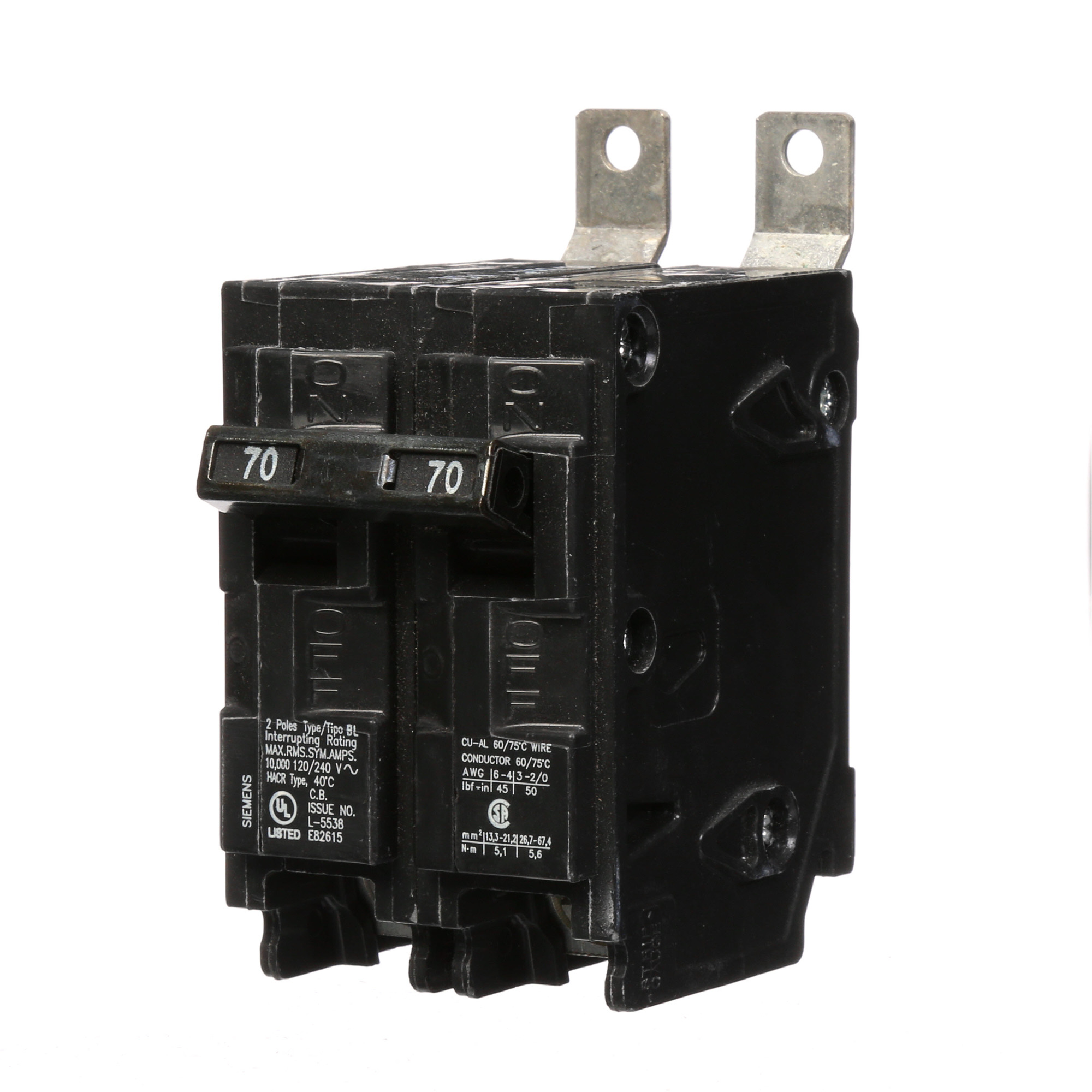 BREAKER 70A 2P 120/240V 10K BL 10 KAIC