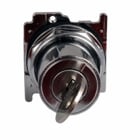 Eaton 10250T, Selector switch, 30.5 mm, Heavy-Duty, Cam 1, 60? throw, NEMA 3, 3R, 4, 4X, 12, 13, Non-illuminated, Two-position, Key, Right only