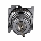 Eaton 30.5 mm, Heavy-Duty Selector Switch Operator, 10250T, Cam 1, 60? throw, NEMA 3, 3R, 4, 4X, 12, 13, Non-illuminated, Two-position, Key, Right and left