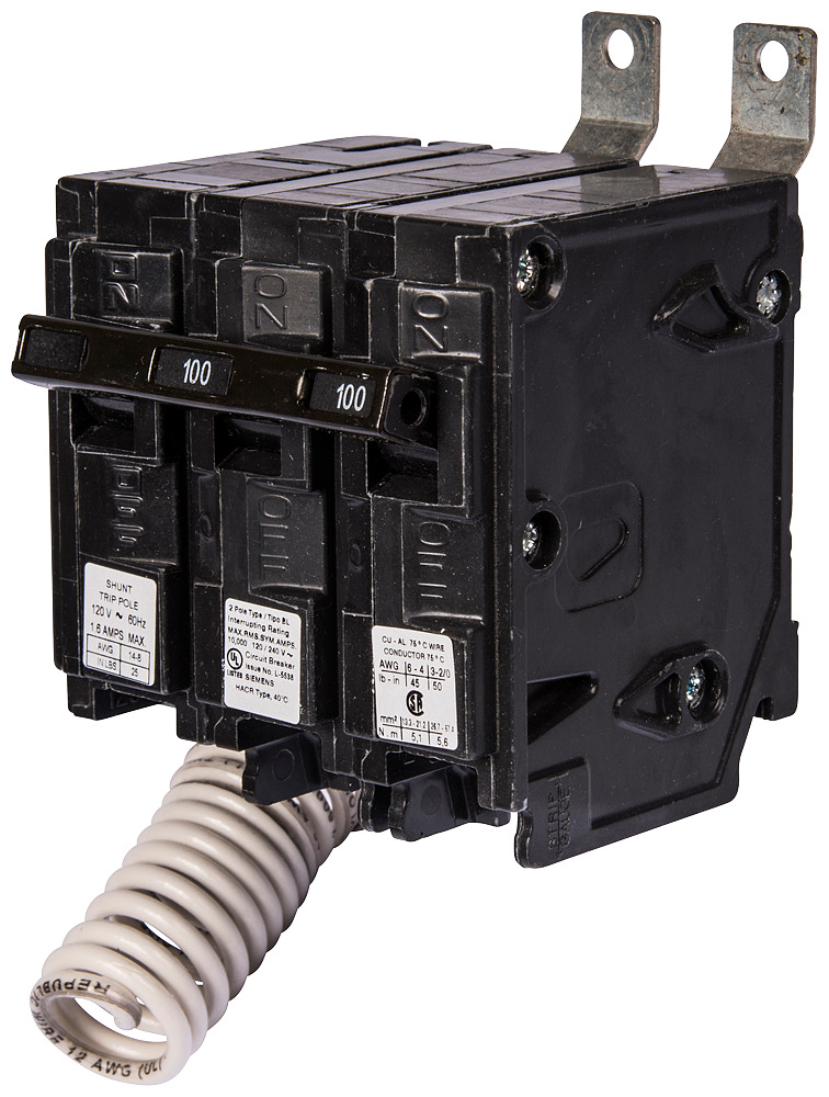 BREAKER 40A 2P 120/240V 10K BL 120V SHNT SHUNT TRIP.