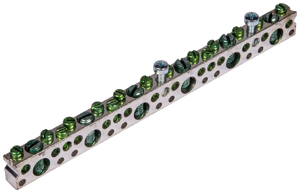 GND BUS KIT, CU 42CKT  COPPER GRND BAR 44 CONN. PNL BD GRND BAR GRND BAR