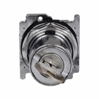 10250T, Selector switch, 30.5 mm, Heavy-Duty, Cam 1, 60? throw, NEMA 3, 3R, 4, 4X, 12, 13, Non-illuminated, Two-position, Key, Right only