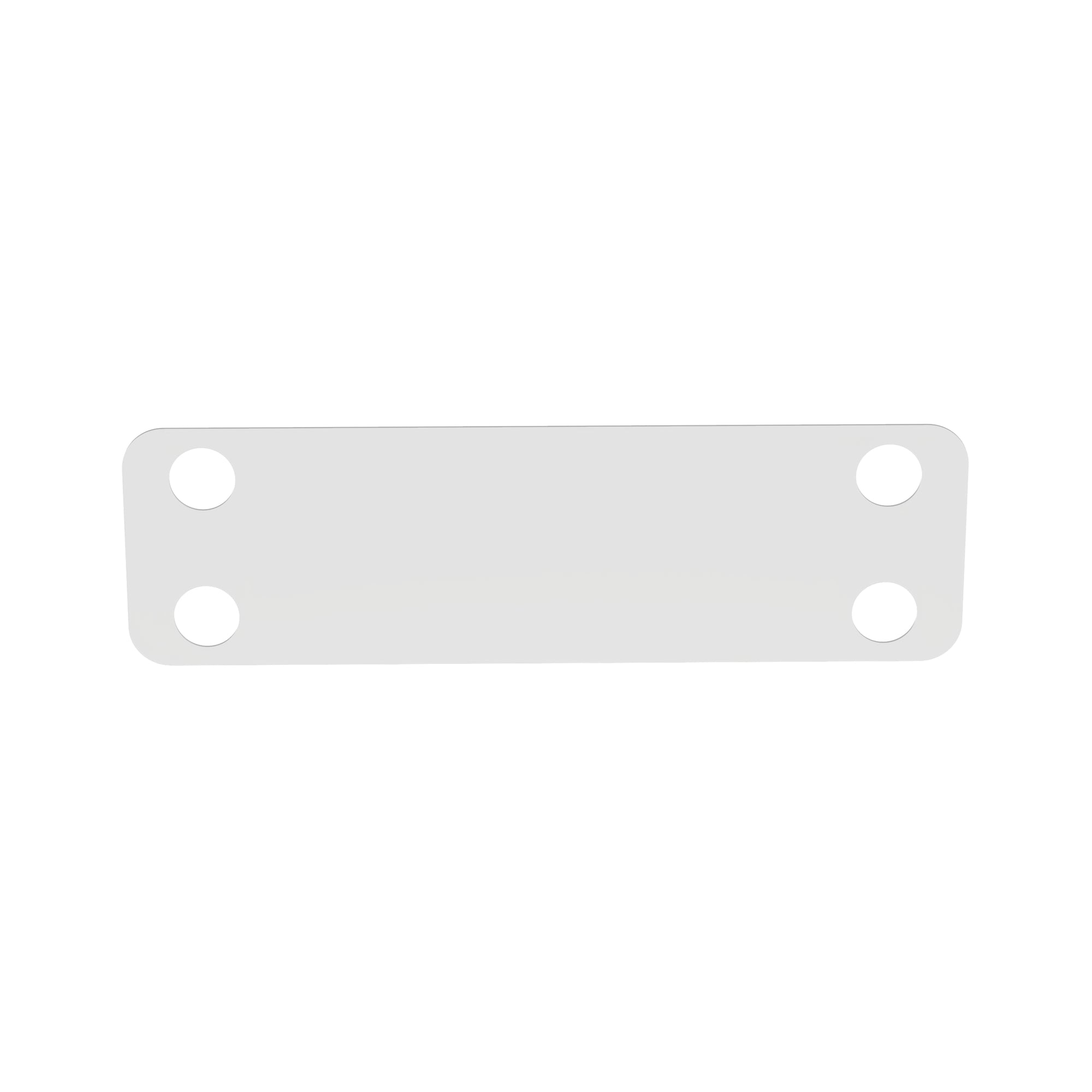 Marker Plate, 2.50IN x 0.75IN(63.5mm x 19.