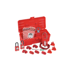 Contractor Lockout Kit with components, 
