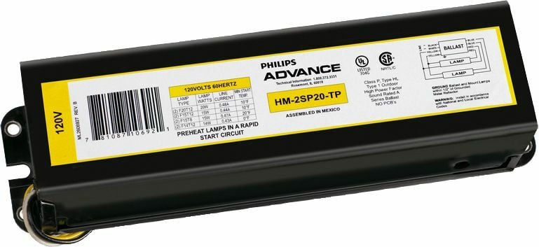 Appropriate choice for many fluorescent lamp types on the market 60 HZ lamp operation eliminates possible EMI/RFI interference Available for many fluorescent lamp types sold today, including Preheat, Rapid Start, 2-pin CFL, Slimline, High Output, Very High Output and Circline. Magnetic ballasts can be used in any application where these lamps are used. Only choice for many low volume lamp types on the market General office, warehouses, gymnasiums, manufacturing facilities, parking garages