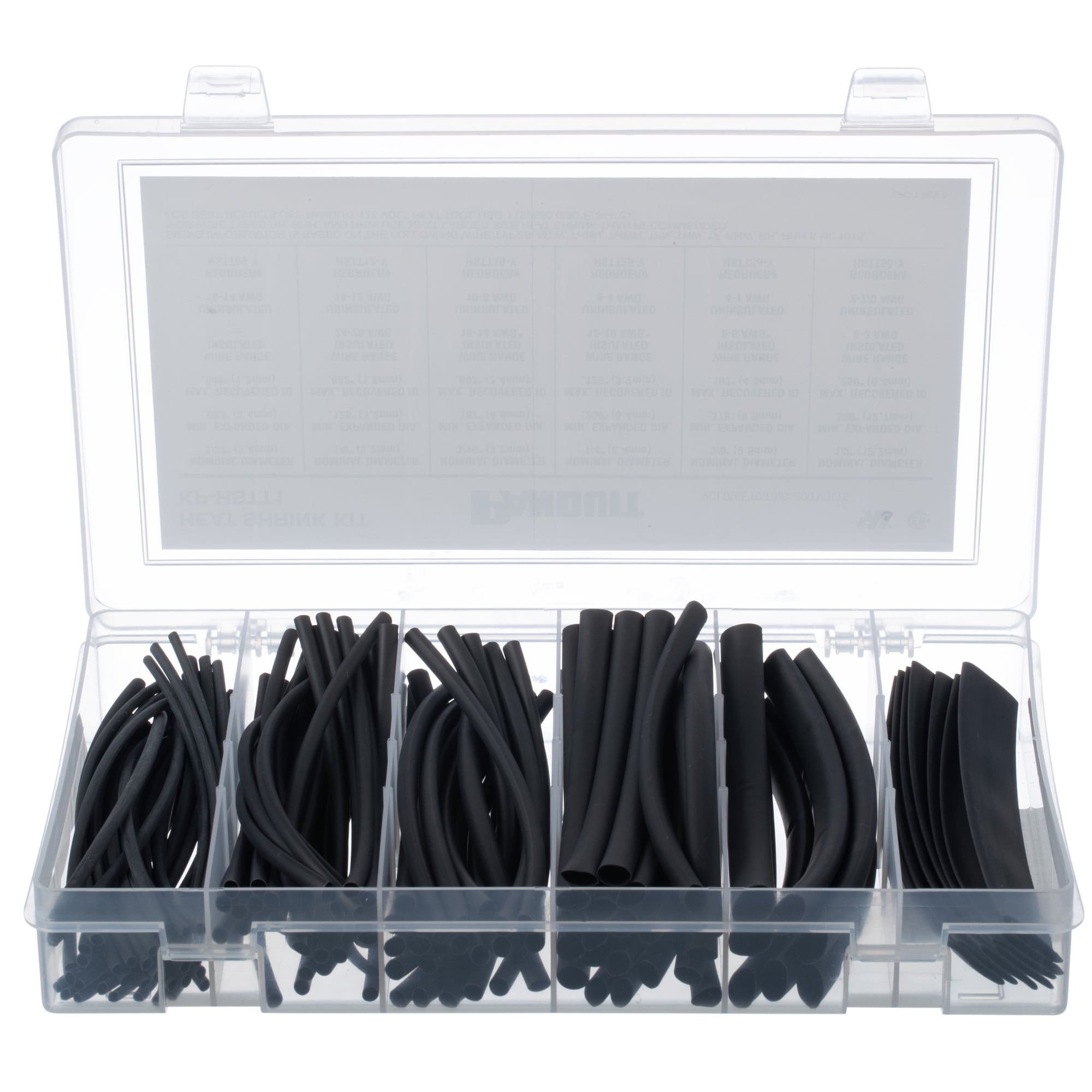 Heat Shrink Thin Adhesive Kit, .19IN-1IN(4