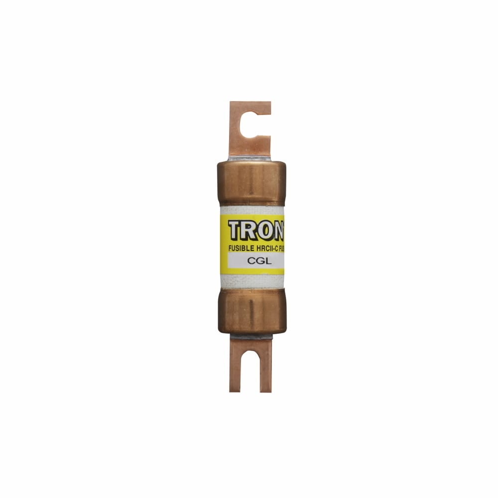 Eaton Bussmann series Tron CGL HRC form II Class C fuse, 45A, 200 kAIC Vac, 40 kAIC Vdc, Non Indicating, Current-limiting, HRC Form II