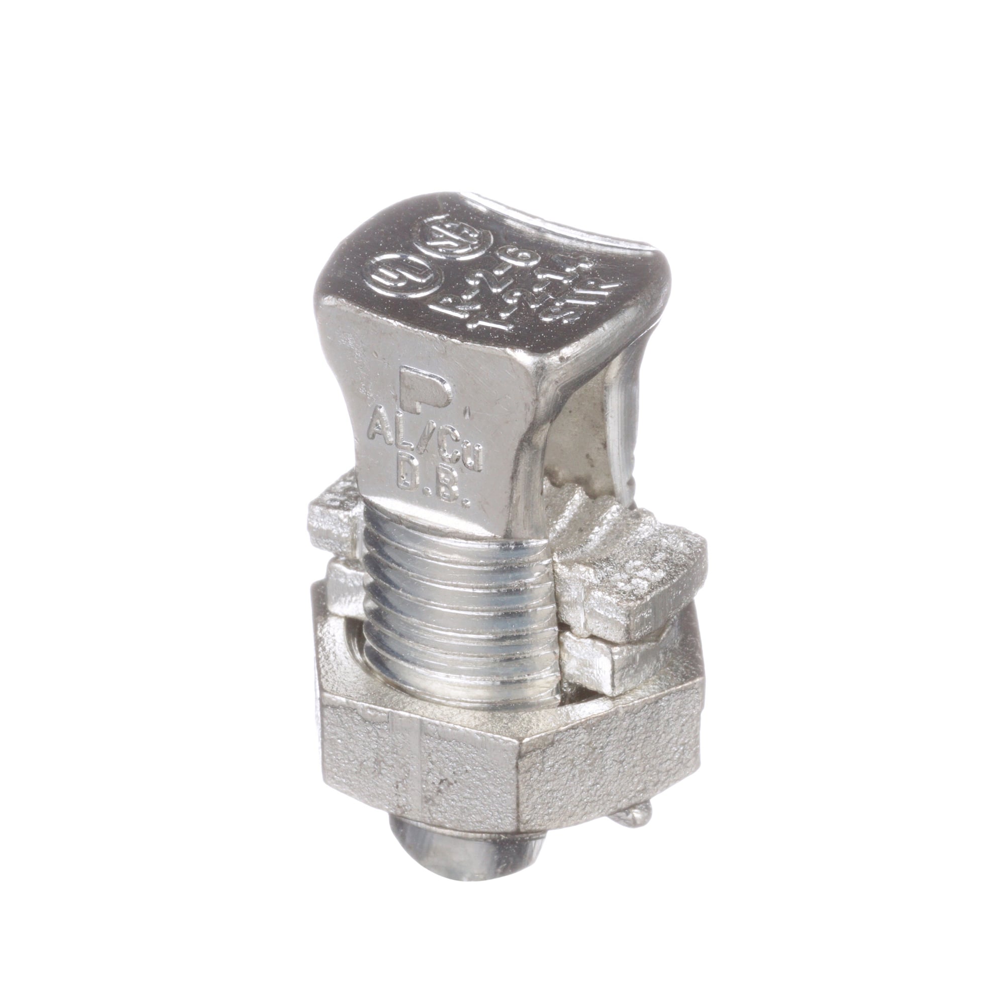 Split Bolt, Copper, Tin Plated, #6 STR -
