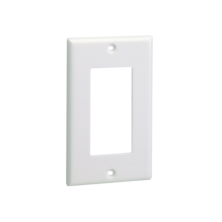 Single Gang Rectangular Screw-on Facepla