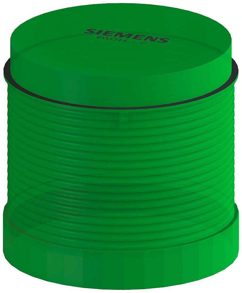 Signal Column, 70mm Light Module Lampholder without lamp Steady 12V-230V UC Green