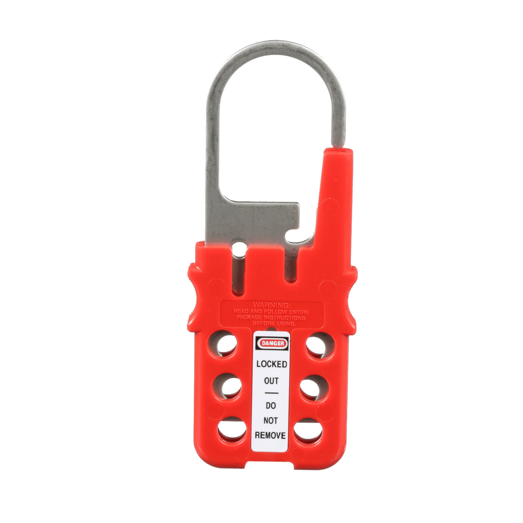 Multiple Lockout Device (Hasp only), Red