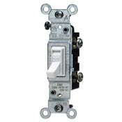 1451-CP Non-Grounding AC Quiet Toggle Switch, 120 V AC, 15 A, 1/2, 2 hp Power Rating
