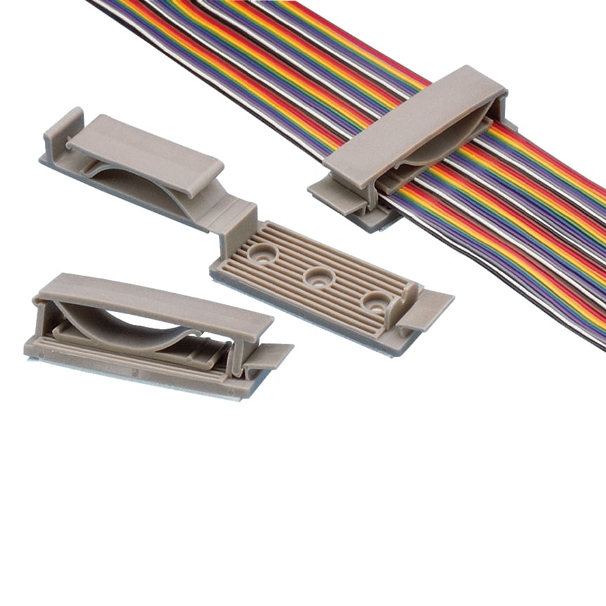 Flat Cable Holder, Adh., 2IN (50.8mm)W Ca