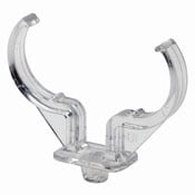 Snap-In Lamp Support Clip For Horizontal Mount 2G11 Base Twin Tube Fluorescent Lampholder