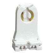 Leviton Fluorescent Lampholder - Medium Base Bi-Pin Tall Profile White