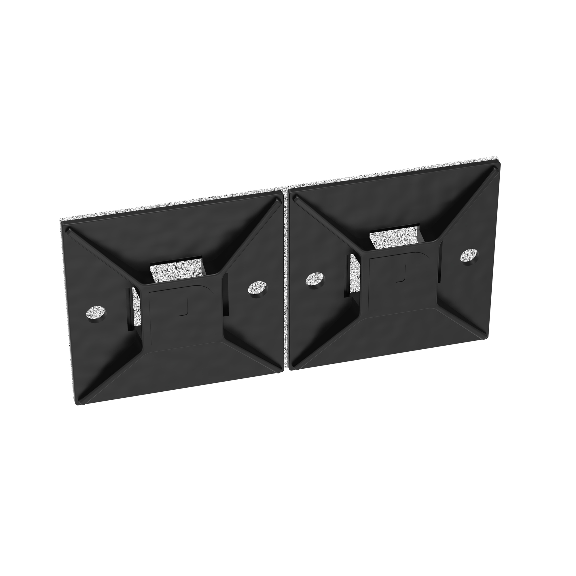 Cable Tie Mount, Adh., 1.5INx1.5IN (38.1mm