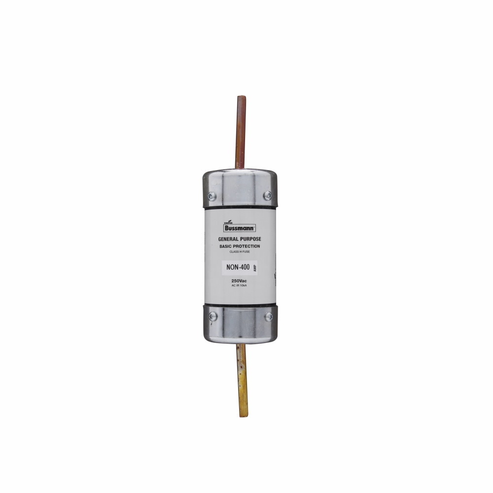 Eaton Bussmann series NON fuse, Supplemental one-time fuse, Non current limiting, Light duty circuit locations, 350 A, Class H, Non-indicating, 10 kAIC at 250 Vac, Standard, 1, 250 V