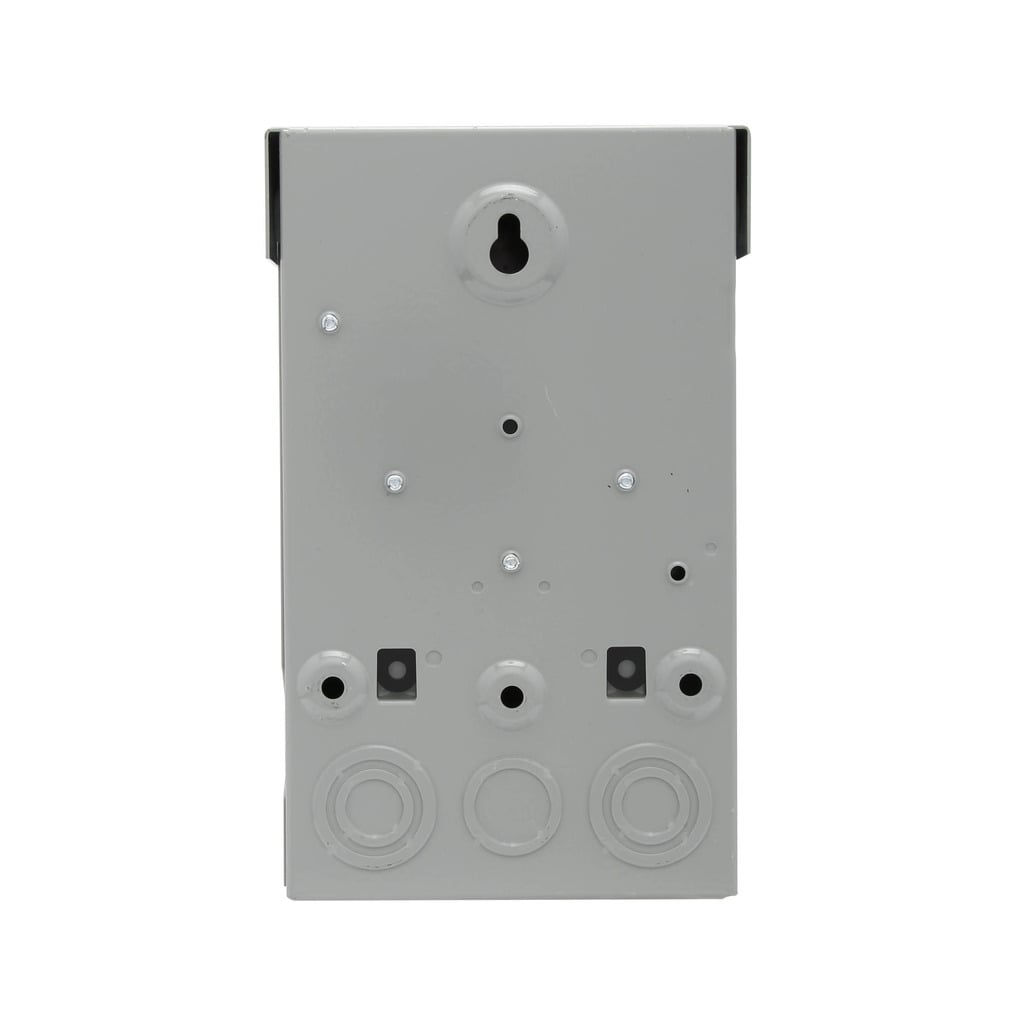 Eaton Air conditioning disconnect, Bussmann labeled metallic pull