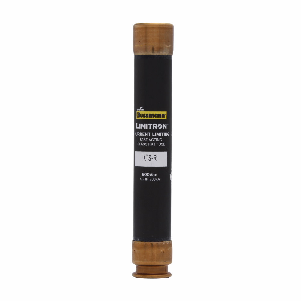 Eaton Bussmann series KTS-R fuse, LIMITRON Fast-acting fuse, Panelboards, 5 A, 1, Class RK1, Non-indicating, 200 kAIC at 600 Vac, Standard, 600 V