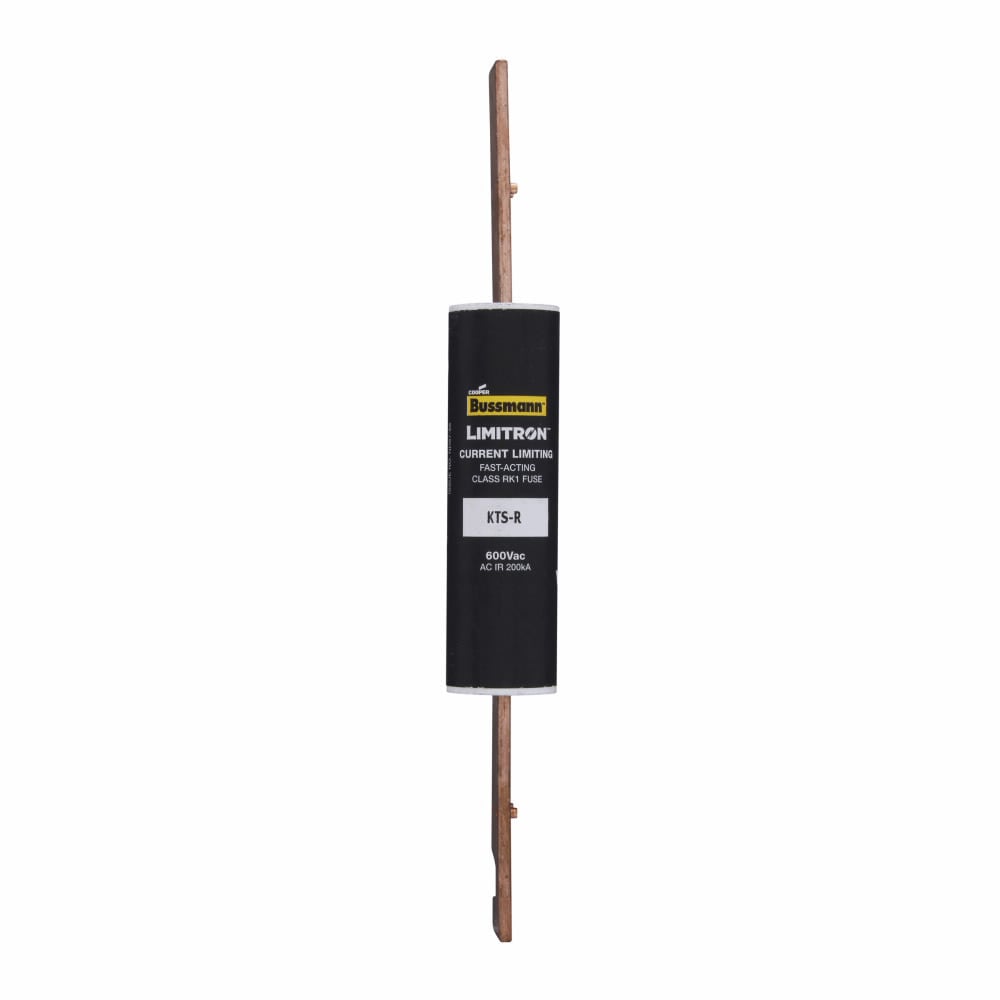 Eaton Bussmann series KTS-R fuse, LIMITRON Fast-acting fuse, 70/30 brass end cap, Panelboards, 80 A, 1, Class RK1, Non-indicating, Blade end x blade end, 200 kAIC at 600 Vac, Melamine glass tube, Standard, 600 V