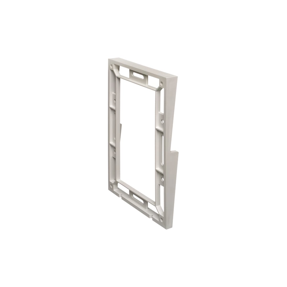 InBox Siding Profile Adapter Plates for Existing Siding. Used for mounting Arlington's horizontal single gang InBox to 5/8" lap siding.