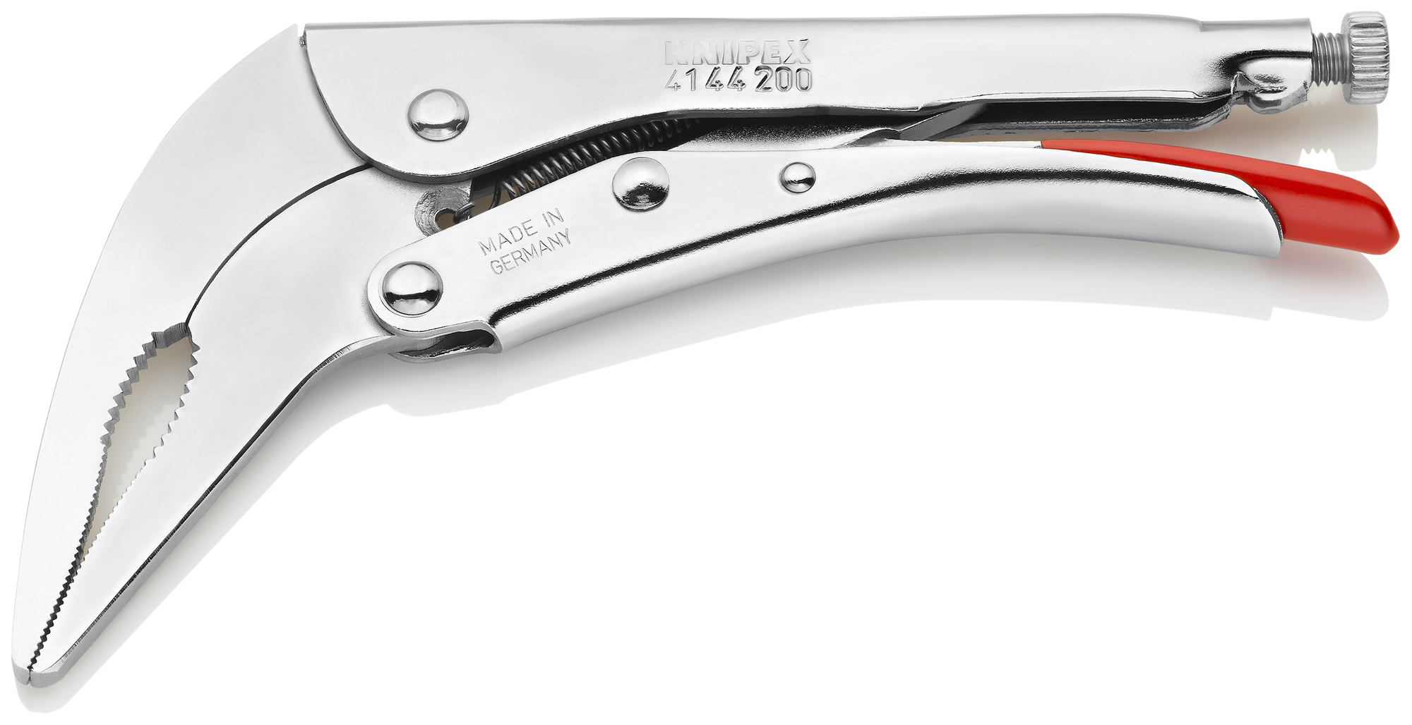 Long Nose Grip Pliers, 8 in., Bare Handles