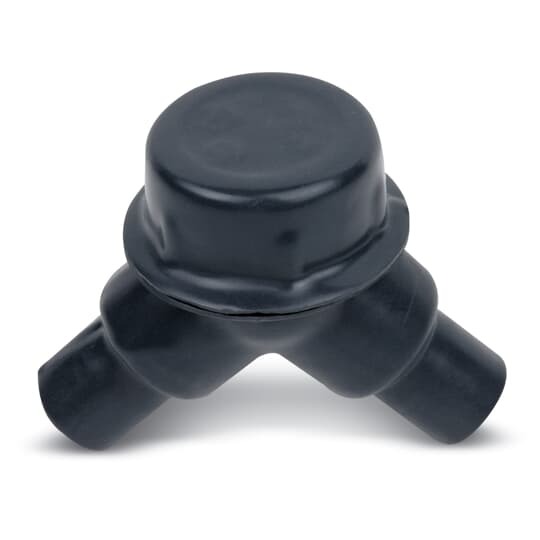 PVC Coated Female to Female Service Entrance Elbow, 90 Degree, Pipe Size 1 Inch/27 Metric, LBY Series for 90 Degree Bends in Limited Space, Malleable Iron, Gray