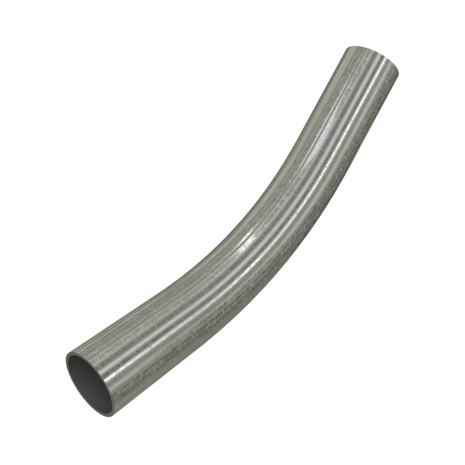 3-1/2" x 15 Elbow, Electrical Metallic Tubing, EMT, Galvanized Steel