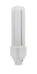 DUALescentTM DULUX? LED Pin Base, 7W, 4100K, 80 CRI, 900 Lumens, 50,000 Hrs Life, Omnidirectional, G24d base