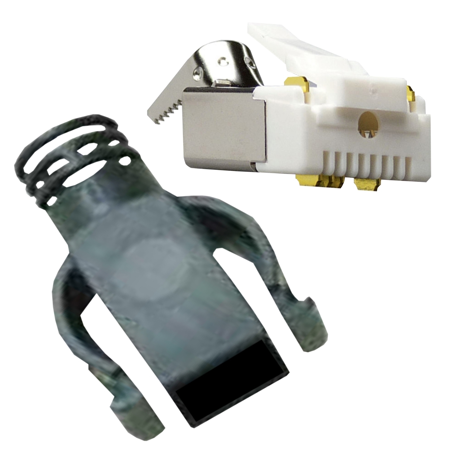 encoder connector drive end RJ45, lexium, set of 5