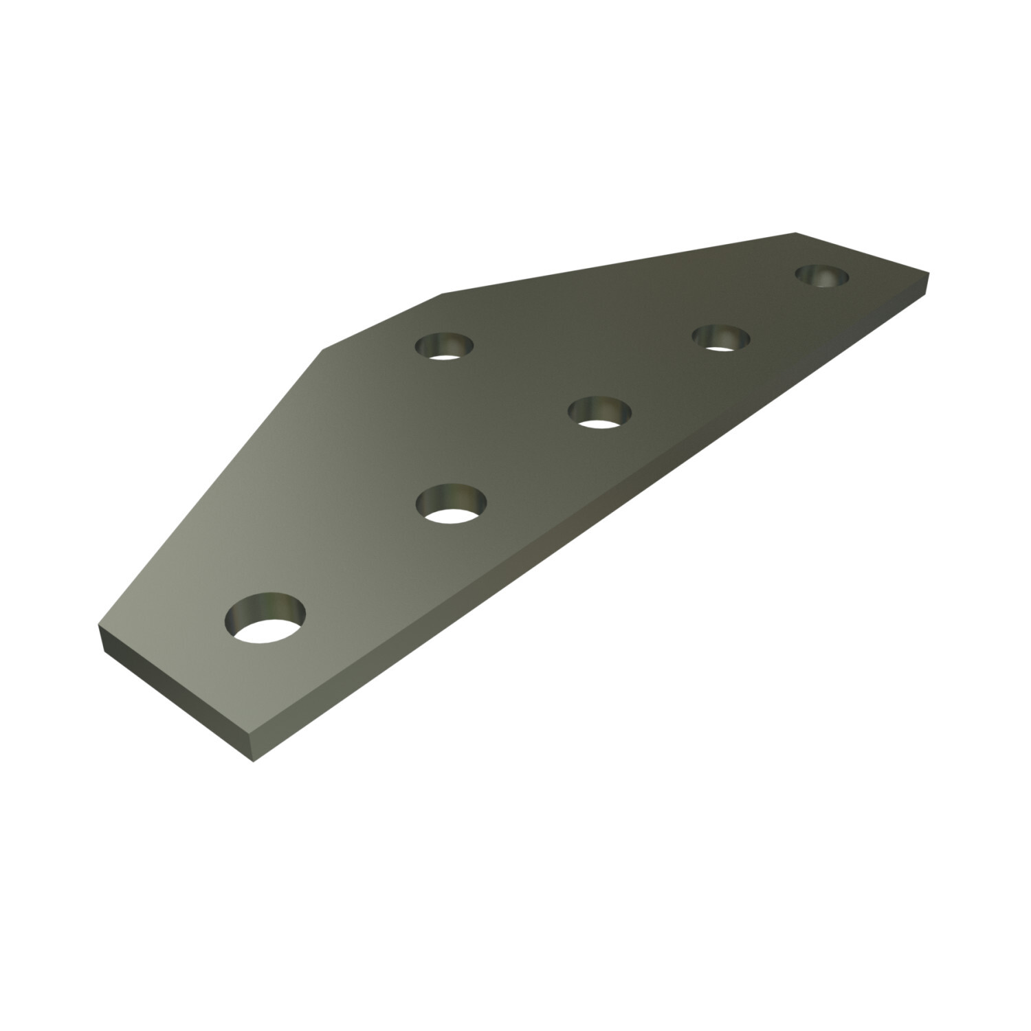 UNISTRUT FITTING, 9-1/8"x 1/4"x 3-1/2", EG